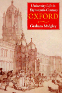 University life in eighteenth-century Oxford