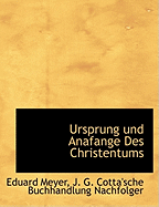 Ursprung Und Anafange Des Christentums