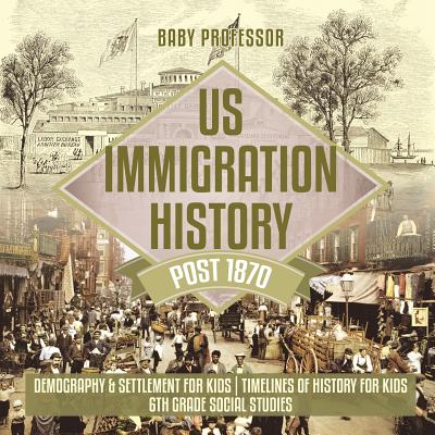 US Immigration History Post 1870 - Demography & Settlement for Kids Timelines of History for Kids 6th Grade Social Studies - Baby Professor