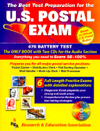 Us Postal Exams (Rea) - The Best Test Prep for Exams 460 & 470 W/ Audio CDs
