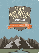 USA National Parks Journal & Passport Stamp Book