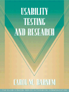 Usability Testing and Research (Part of the Allyn & Bacon Series in Technical Communication)