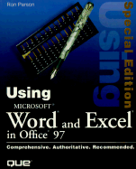 Using Microsoft Office 97: Special Edition: Word and Excel Editions