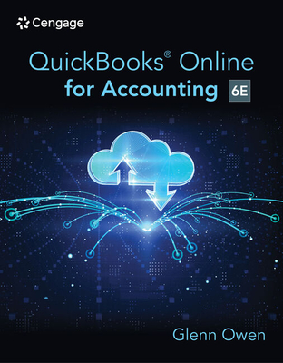 Using QuickBooks® Online for Accounting 2023 - Owen, Glenn