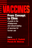 Vaccines: From Concept to Clinic: A Guide to the Development and Clinical Testing of Vaccines for Human Use