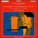 Vagn Holmboe: String Quartets, Vol. 3