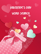 Valentine's day word search: Cute puzzle book gift idea for adults.