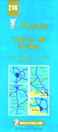 Vallee Du Rhone-Michelin Map #246