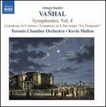 Vanhal: Symphonies, Vol. 4