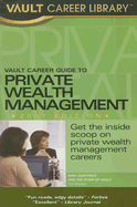 Vault Career Guide to Private Wealth Management