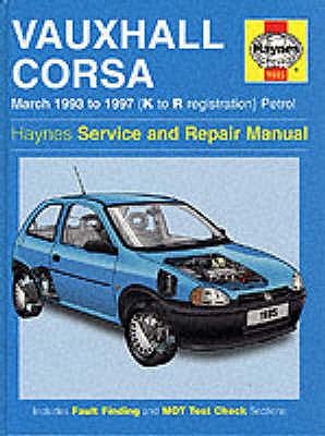 Vauxhall Corsa Petrol (Mar 93 - 97) Haynes Repair Manual - Haynes Publishing