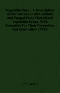 Vegetable Foes - A Description of the Various Insect, Animal and Fungal Pests That Attack Vegetable Crops, with Remedies for Their Prevention and Eradication (1922)