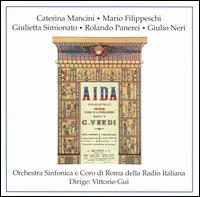 Verdi: Aida - Antonio Massaria (bass); Caterina Mancini (soprano); Giulietta Simionato (mezzo-soprano); Giulio Neri (bass);...