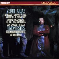 Verdi: Arias - Rowland Sidwell (tenor); Simon Estes (bass); New Philharmonia Orchestra; Gaetano Deloghu (conductor)