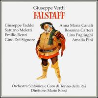 Verdi: Falstaff - Amalia Pini (mezzo-soprano); Anna Maria Canali (mezzo-soprano); Cristiano Dalamangas (bass); Emilio Renzi (tenor);...