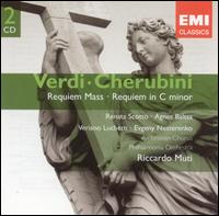 Verdi: Requiem Mass; Cherubini: Requiem in C minor - Agnes Baltsa (mezzo-soprano); Evgeny Nesterenko (bass); Renata Scotto (soprano); Veriano Luchetti (tenor);...