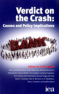 Verdict on the Crash: Causes and Policy Implications