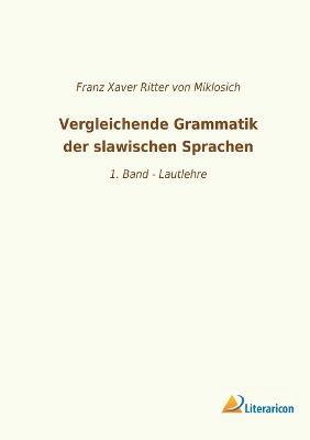 Vergleichende Grammatik der slawischen Sprachen: 1. Band - Lautlehre - Von Miklosich, Franz Xaver Ritter (Editor)