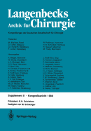 Verhandlungen Der Deutschen Gesellschaft Fur Chirurgie: 105. Tagung Vom 6. Bis 9. April 1988