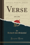 Verse: 1892-1896 (Classic Reprint)