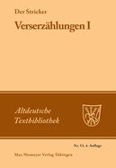 Verserzhlungen I