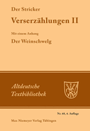 Verserzhlungen II