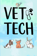 Vet Tech: Blank Lined Journal Notebook