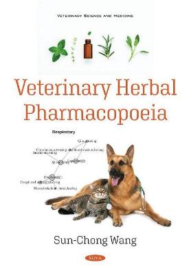 Veterinary Herbal Pharmacopoeia - Wang, Sun-Chong (Editor)