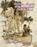 Victorian Couples Grayscale Adult Coloring Book