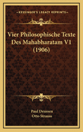 Vier Philosophische Texte Des Mahabharatam V1 (1906)