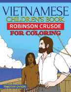 Vietnamese Children's Book: Robinson Crusoe for Coloring