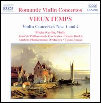 Vieuxtemps: Violin Concertos Nos. 1 and 4 - Misha Keylin (violin)
