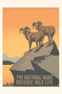 Vintage Journal Big Horn Sheep, Travel Poster