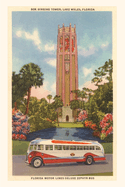 Vintage Journal Bok Singing Tower, Lake Wales, Florida