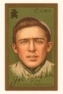 Vintage Journal Early Baseball Card, Joe Tinker