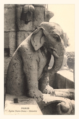 Vintage Journal Gargoyle on Notre Dame - Found Image Press (Producer)