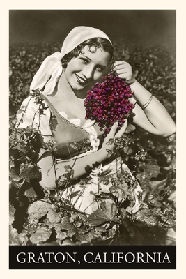 Vintage Journal Peasant Woman with Grapes - Found Image Press (Producer)