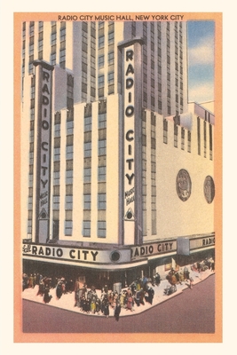 Vintage Journal Radio City Music Hall, New York City - Found Image Press (Producer)