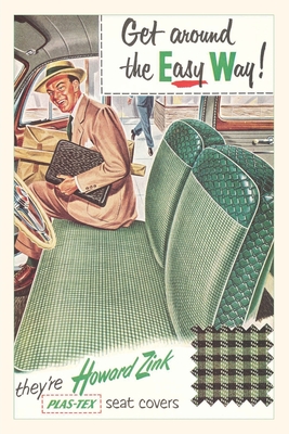 Vintage Journal Seat Cover Sample - Found Image Press (Producer)