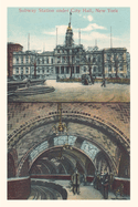 Vintage Journal Subway Station, City Hall