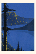 Vintage Journal The Great Blue Outdoors Travel Poster