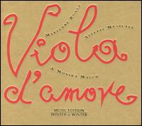 Viola d'amore - Affetti Musicali; Ludwig Hampe (viola d'amore); Marianne Ronez (viola d'amore); Monika Mauch (soprano)