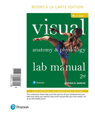 Visual Anatomy & Physiology Lab Manual, Cat Version - Sarikas, Stephen
