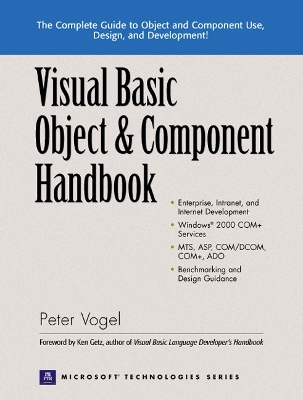 Visual Basic Object and Component Handbook - Vogel, Peter