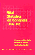 Vital Statistics on Congress: 1997-1998