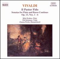 Vivaldi: Il Pastor Fido - Bla Drahos (flute); Pal Kelemen (viola); Zsuzsa Pertis (harpsichord)