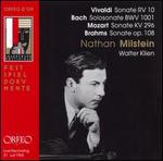 Vivaldi: Sonate RV 10; Bach: Solosonate BWV 1001; Mozart: Sonate KV 296; Brahms: Sonate Op. 108