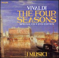 Vivaldi: The Four Seasons [CD + DVD] - I Musici; Pina Carmirelli (violin)