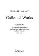 VLADIMIR I. ARNOLD-Collected Works: Dynamics, Combinatorics, and Invariants of Knots, Curves, and Wave Fronts 1992-1995