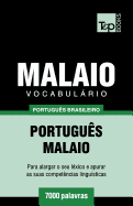 Vocabulrio Portugus Brasileiro-Malaio - 7000 palavras